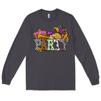 Smoke mardi gras  party olivia Long Sleeve Tee - OliviaCreatesArt