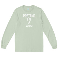 Matcha pretend i`m a somali shirt funny halloween Long Sleeve Tee - longCreatives