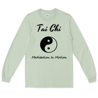 Matcha Tai Chi T, Meditation In Motion, Martial Arts Gift Long Sleeve Tee - longCreatives