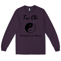 Plum Tai Chi T, Meditation In Motion, Martial Arts Gift Long Sleeve Tee - longCreatives