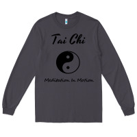 Smoke Tai Chi T, Meditation In Motion, Martial Arts Gift Long Sleeve Tee - longCreatives