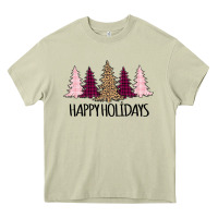 Mossy Happy Holidays Tree Heavy Core Tee - Bettercallsaul