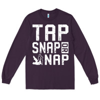 Plum Tap Snap Or Nap Jiu Jitsu Hoodie Brazilian BJJ Gifts Long Sleeve Tee - longCreatives