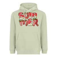 Matcha summer watermelon and strawberry Heavyweight Hoodie - BarkalooDesign