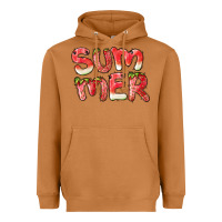 Meerkat summer watermelon and strawberry Heavyweight Hoodie - BarkalooDesign