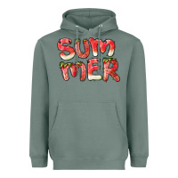 Sage summer watermelon and strawberry Heavyweight Hoodie - BarkalooDesign