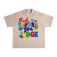 French Oak think before you judge Urban Heavy Tee - CowGirlArtShop