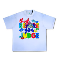 Grape Ice think before you judge Urban Heavy Tee - CowGirlArtShop