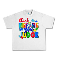 Lunar Rock think before you judge Urban Heavy Tee - CowGirlArtShop