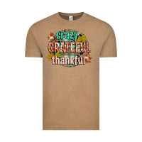 Vintage Coffee crazy grateful thankful Vintage Tee - CowGirlArtShop