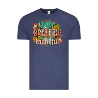 Vintage Denim crazy grateful thankful Vintage Tee - CowGirlArtShop