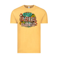 Vintage Mustard crazy grateful thankful Vintage Tee - CowGirlArtShop