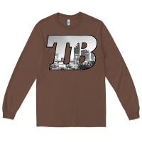 Chestnut TB Tampa Bay City Skyline of Tampa Bay, Florida Long Sleeve Tee - longCreatives
