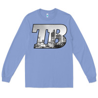 Colony Blue TB Tampa Bay City Skyline of Tampa Bay, Florida Long Sleeve Tee - longCreatives