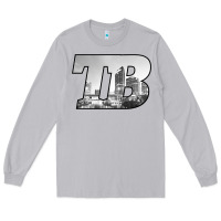 Moon Dust TB Tampa Bay City Skyline of Tampa Bay, Florida Long Sleeve Tee - longCreatives