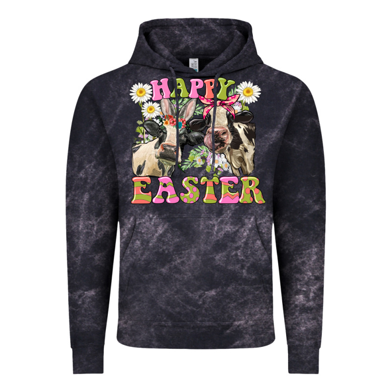 Happy Easter Heifers Easter Day Vintage Hoodie by CowGirlArtShop | Teevron