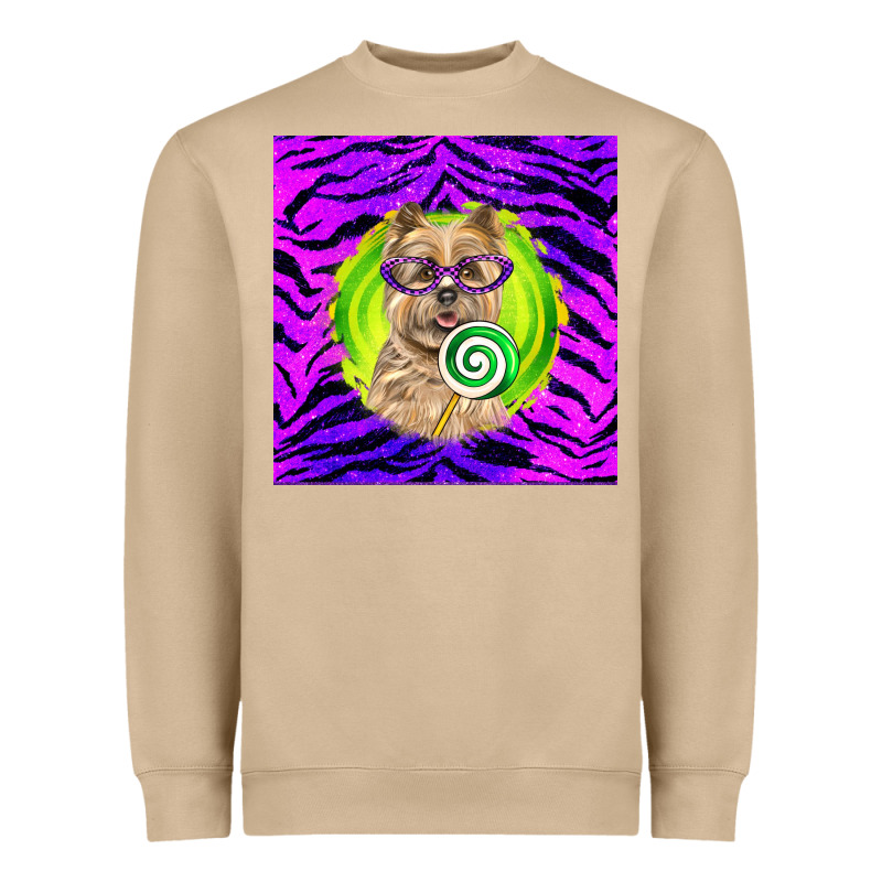 Halloween Cairn Terrier Dog Heavyweight Sweatshirt by LillyAllenDesigns | Teevron