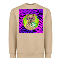 Mushroom Halloween Cairn Terrier Dog Heavyweight Sweatshirt - LillyAllenDesigns