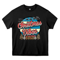 Black Christmas Vibes Heavy Core Tee - Bettercallsaul