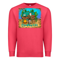 Cardinal camping life tumbler Premium Sweatshirt - BarkalooDesign