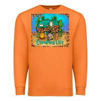 Carrot camping life tumbler Premium Sweatshirt - BarkalooDesign