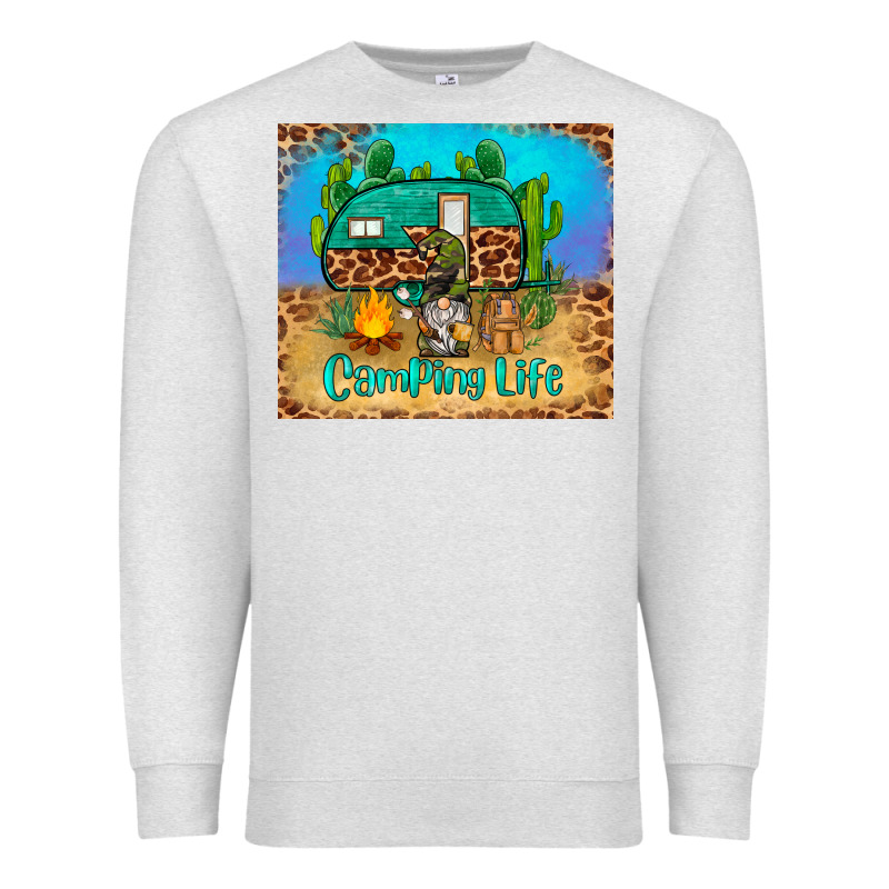 Camping Life Tumbler Premium Sweatshirt by BarkalooDesign | Teevron