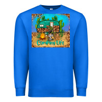 True Royal camping life tumbler Premium Sweatshirt - BarkalooDesign