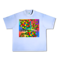 Grape Ice autism puzzle piece Urban Heavy Tee - CowGirlArtShop