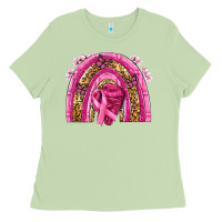 Matcha breast cancer rainbow Ladies Tee - NancyCooperArtShop
