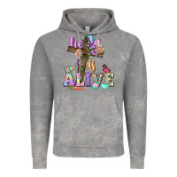 Cloud Rock He is alive Easter Day Vintage Hoodie - CowGirlArtShop