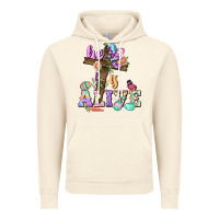 Vintage Artic He is alive Easter Day Vintage Hoodie - CowGirlArtShop
