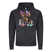 Vintage Black He is alive Easter Day Vintage Hoodie - CowGirlArtShop