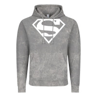 Cloud Rock Supergirl White & Pink Shield Vintage Hoodie - longCreatives