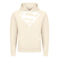 Vintage Artic Supergirl White & Pink Shield Vintage Hoodie - longCreatives