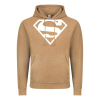 Vintage Camel Supergirl White & Pink Shield Vintage Hoodie - longCreatives
