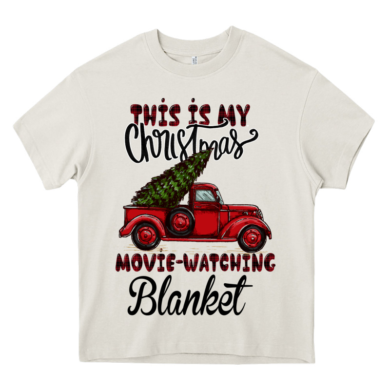 Christmas Movie Watching Blanket Heavy Core Tee by Bettercallsaul | Teevron