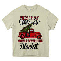 Mossy Christmas Movie Watching Blanket Heavy Core Tee - Bettercallsaul