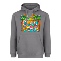 Storm summer waves and sun Heavyweight Hoodie - BarkalooDesign