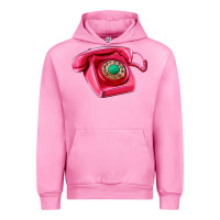 Fuchsia Pink pink telephone Urban Hoodie - AdoDesignShop