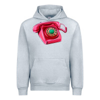 Pink Telephone Urban Hoodie | Teevron