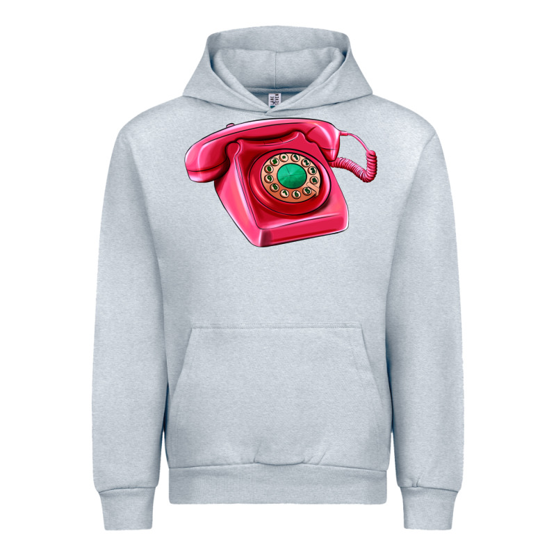 Pink Telephone Urban Hoodie by AdoDesignShop | Teevron
