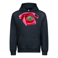 Navy pink telephone Urban Hoodie - AdoDesignShop