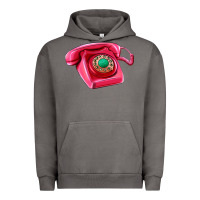 Pigment Tornado pink telephone Urban Hoodie - AdoDesignShop