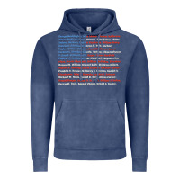 Vintage Denim List of Presidents of the United States, Gift Vintage Hoodie - longCreatives