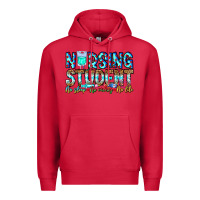 Cardinal Nursing Student No Sleep No Money No Life Premium Hoodie - CowhideDigitalArt