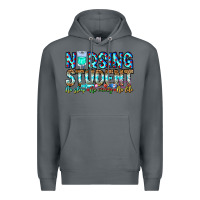Rock Nursing Student No Sleep No Money No Life Premium Hoodie - CowhideDigitalArt