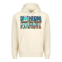 Tofu Nursing Student No Sleep No Money No Life Premium Hoodie - CowhideDigitalArt
