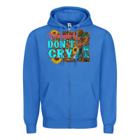 True Royal cowgirls don't crty boots hat sunflowers Zipper Hoodie - Artiststas