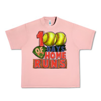 Salmon 100 days of home runs softball Urban Heavy Tee - CowGirlArtShop