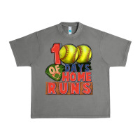 Tornado 100 days of home runs softball Urban Heavy Tee - CowGirlArtShop